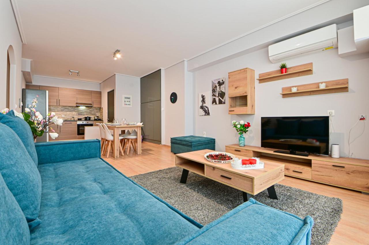 Modern Flat In The Heart Of Port Of Piraeus Leilighet Eksteriør bilde