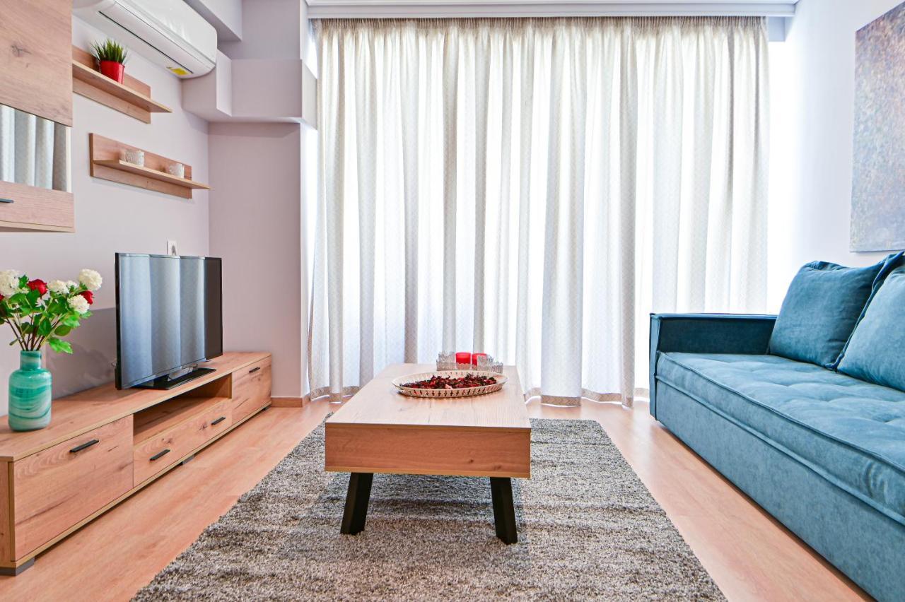 Modern Flat In The Heart Of Port Of Piraeus Leilighet Eksteriør bilde